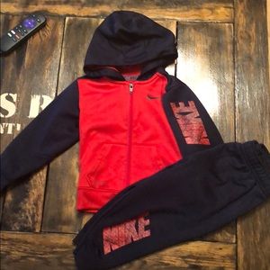 Nike dri-fit pant/jacket set